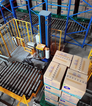 缠绕机广东维达案例