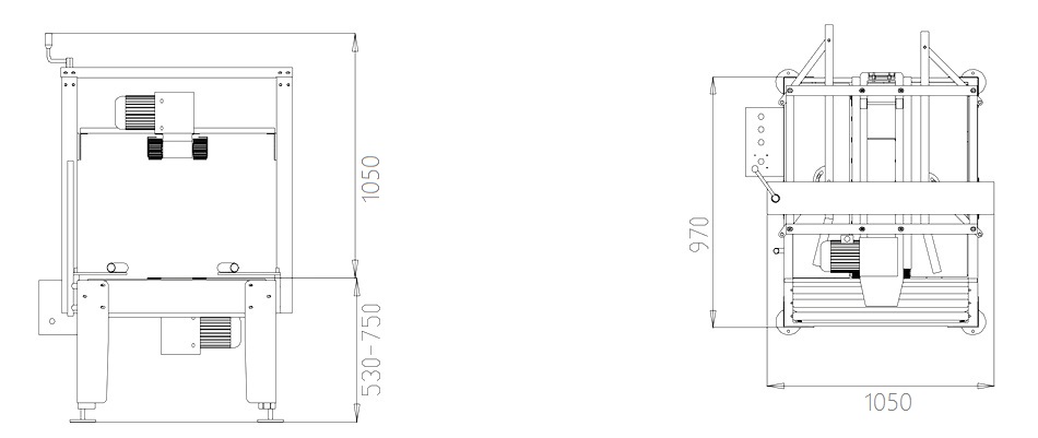 上下驱动封箱机图纸 上下驱动封箱机图纸