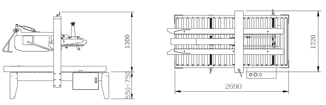 封箱机500图纸 封箱机500图纸