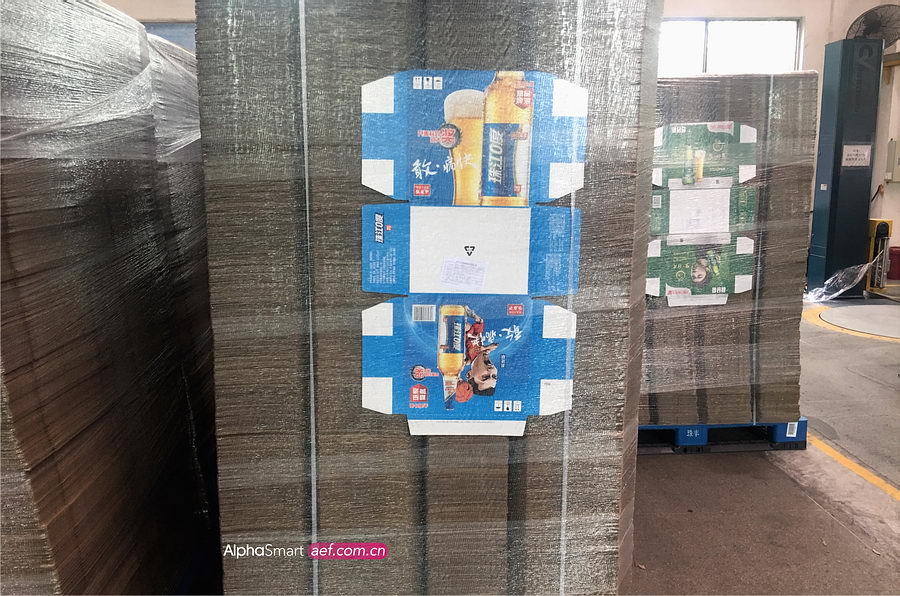 缠绕机包装效果